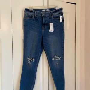Old Navy Rockstar distressed skinny jeans